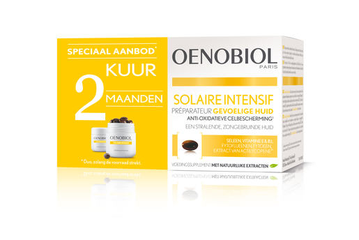 Oenobiol Solaire Intensif Lichte Huid 60 Capsules | Zon - Bruinen