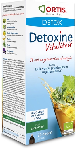 Ortis Detoxine Appel Zonder Jodium 250ml | Vochtafdrijvende middelen