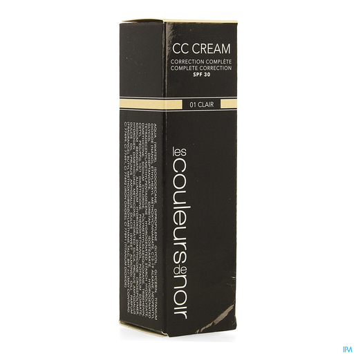 Les Couleurs De Noir Cc Cream Ip30 01 Clair30ml | Foundations