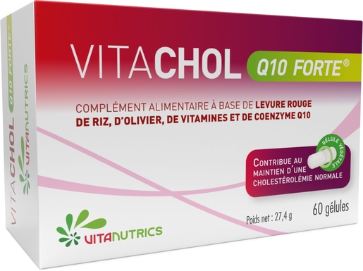 VitaChol Q10 Forte 60 Gélules | Cholestérol