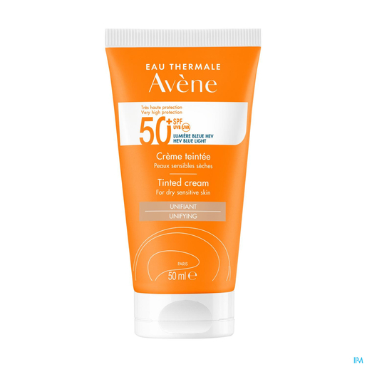 Avene Solaire Getinte Crème SPF 50+ 50 ml | Zonnebescherming