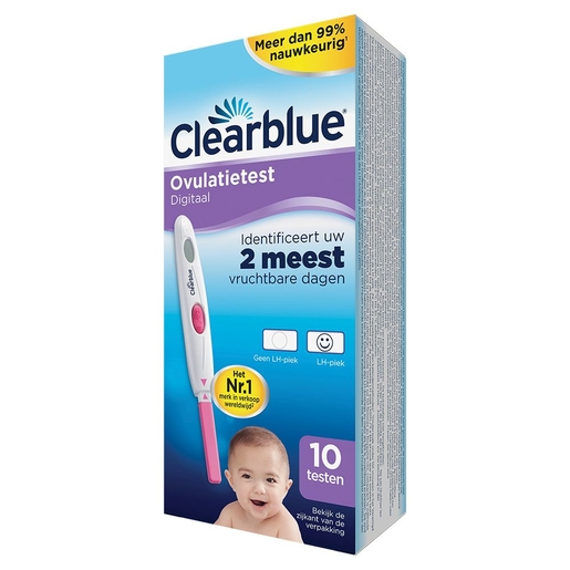 Clearblue Ovulatietest Digitaal 10 Tests | Zwangerschapstesten