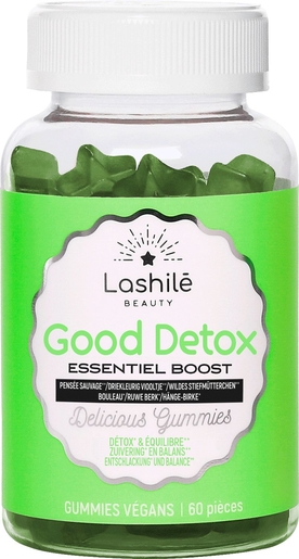 Lashilé Beauty Good Detox Essentiel Boost 60 Gummies | Flore intestinale