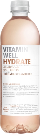 Vitamin Well Hydrate 500ml | Nutrition