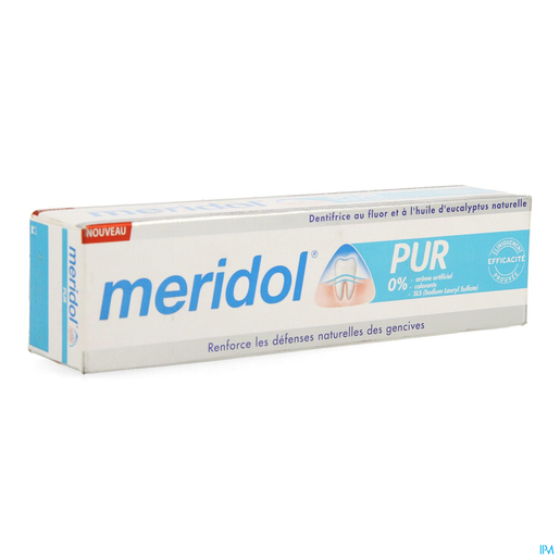Meridol Dentifrice Pur 75ml | Dentifrice - Hygiène dentaire