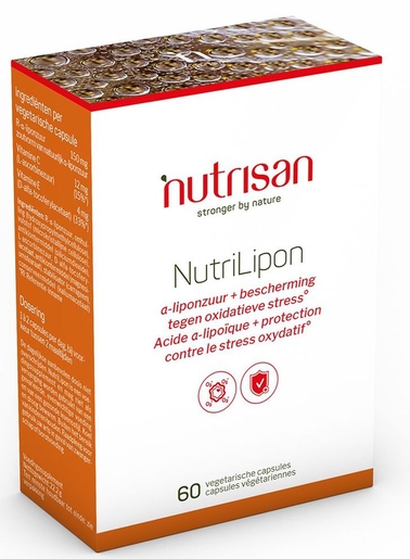 Nutrisan NutriLipon 60 Capsules | Antioxidanten