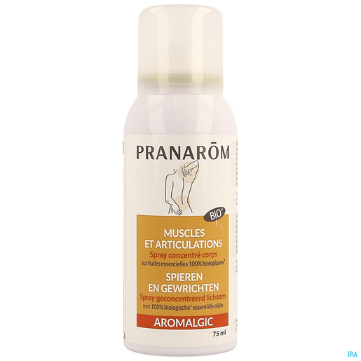 Pranarôm Aromalgic Geconcentreerde Spray Bio 75 ml | Spieren - Gewrichten - Spierpijn