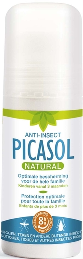 Picasol Natural Roller 50ml | Anti-moustiques - Insectes - Répulsifs 