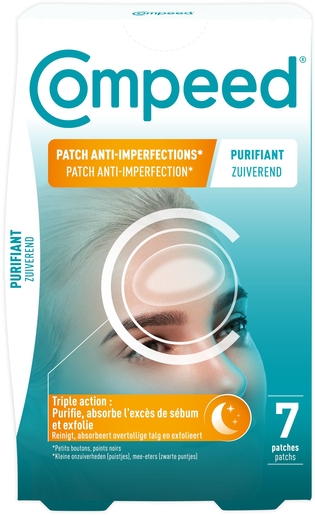 Compeed Anti-Imperfecties Zuiverende Patch 7 Patches | Verbanden - Pleisters - Banden