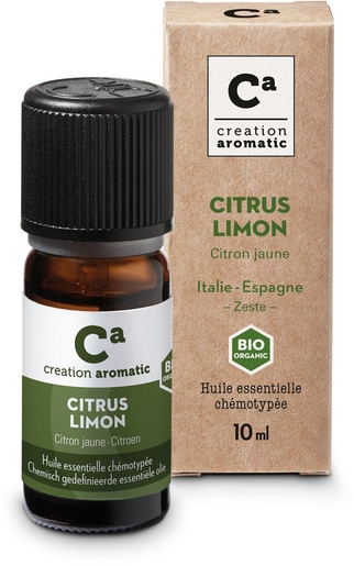 Creation Aromatic Huile Essentielle Citrus Limon 10ml | Produits Bio