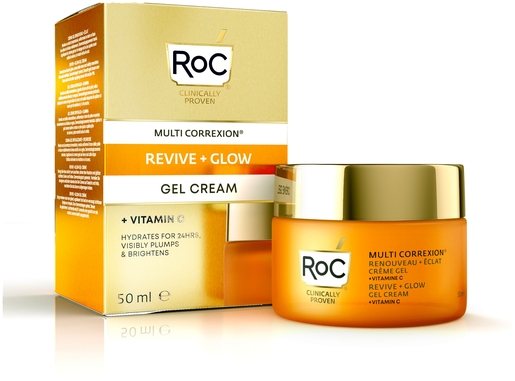 Roc Multi Correxion Renewal + Radiance Crème Gel 50 ml | Vale huid