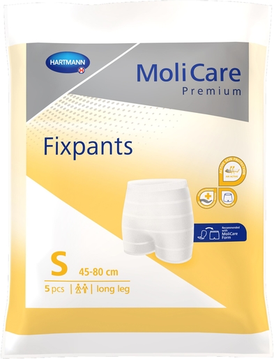MoliCare Premium Fixpants Long Leg 5 Slips Maat Small | Verbanden - Slips - Broekjes