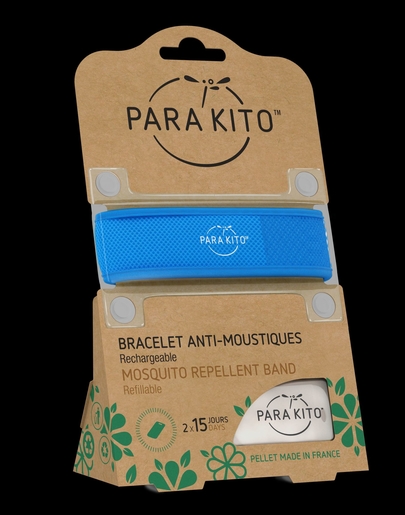 Para&#039;Kito Armband Blauw | Antimuggen - Insecten - Insectenwerend middel 