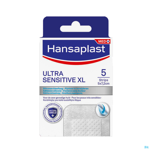 Hansaplast Pleisters Ultra Sensitive XL 5 Stuks | Verbanden - Pleisters - Banden