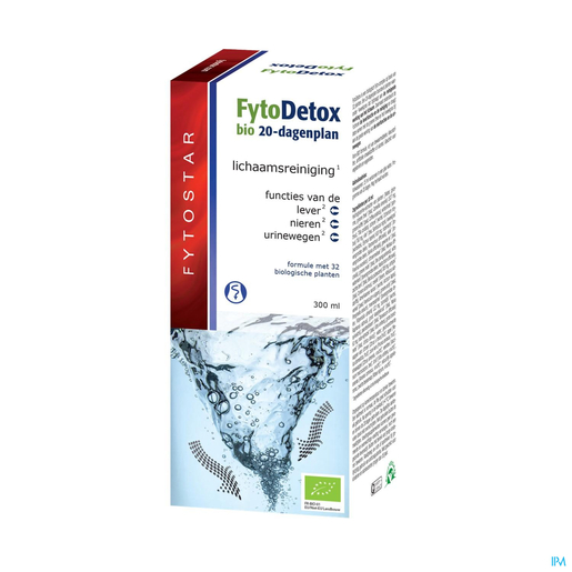 Fytostar Fyto Detox Bio Plan 20 Dagen Fl 300ml | Voedingssupplementen