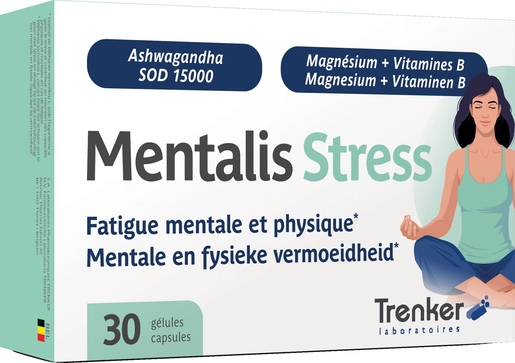Mentalis Stress 30 Capsules | Stress - Ontspanning