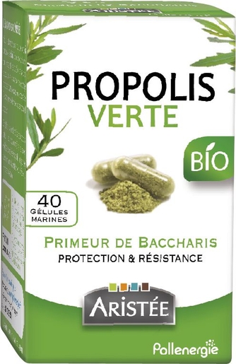 Aristée Propolis Verte 40 Gélules | Apaise la gorge