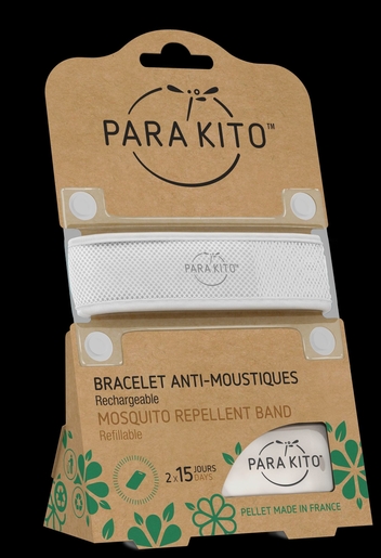Para&#039;Kito Armband Wit | Antimuggen - Insecten - Insectenwerend middel 