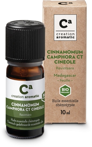 Creation Aromatic Huile Essentielle Cinnamomum Camphora CT Cineole 10ml | Produits Bio