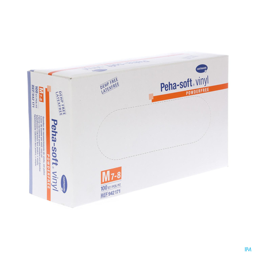Peha Soft Gants Vinyl Sans Poudre S 100 Pièces | Hygiène