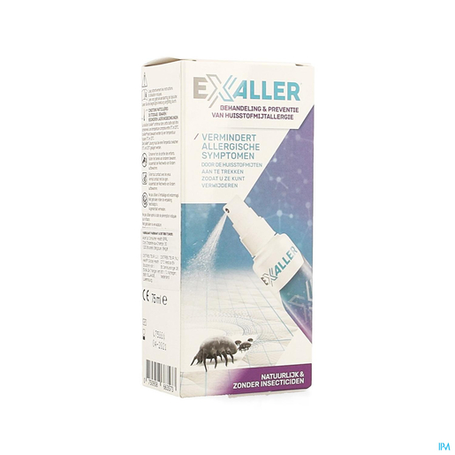 Exaller Allergie Mijten Spray 75 ml | Seizoensgebonden Allergieën