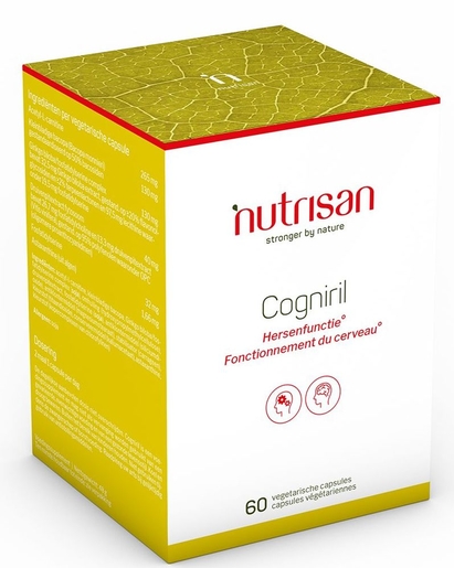Nutrisan Cogniril 60 Capsules | Mémoire - Concentration