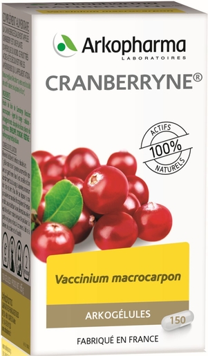 ArkoGélules Cranberryne 150 Gélules Végétales | Confort urinaire