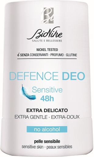 BioNike Defence Deo Sensitive 48h Lait Roll On 50ml | Déodorants anti-transpirant