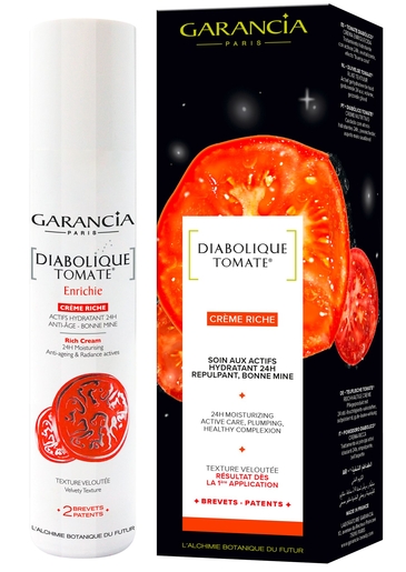 Garancia Diabolique Tomate Crème Riche 30ml | Hydratation - Nutrition