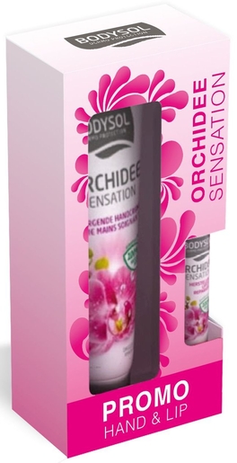 Bodysol Orchid Sensation Hydrabox Hand 100ml en Lip 4,8g | Lippen