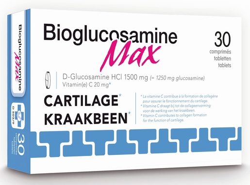 Bioglucosamine Max 30 Comprimés | Articulations - Arthrose