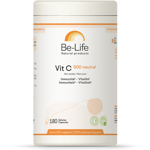 Be Life Vit C 500 Neutral 180 Capsules | Antioxidanten