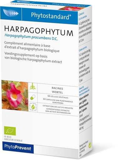 Phytostandard Harpagophytum 60 Capsules | Divers