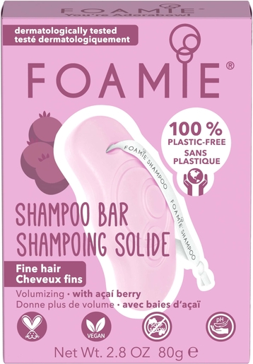 Foamie Shampooing Solide Baies D&#039;Açaï 20g | Shampooings