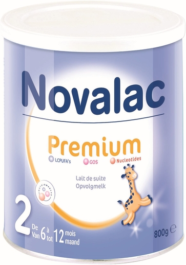 Novalac Premium 2 Poeder 800g | Melk 2de leeftijd