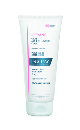 Ducray Ictyane Crème Anti-Dessèchement 200ml (nouvelle formule) | Hydratation - Nutrition