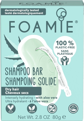 Foamie Shampooing Bar Aloe You Vera Much | Shampooings