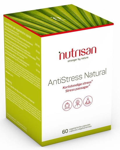 Nutrisan AntiStress Natural 60 Capsules | Stress - Ontspanning