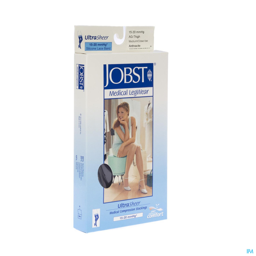 Jobst Ultrasheer Comf.c1 Bas Cuisse Anthracite M