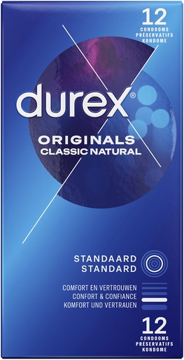 Durex Classic Condoms 12 | Préservatifs