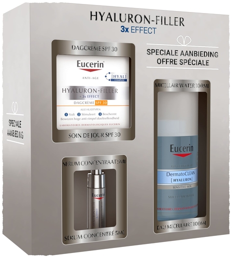 Eucerin Set Hyaluron-Filler +3x Effect 3 Producten | Antirimpel