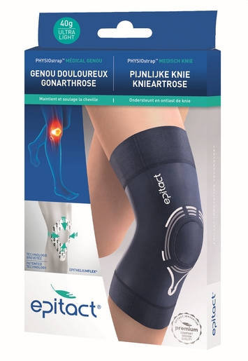 Epitact Genouillère PHYSIOStrap S | Jambe - Genou - Cheville - Pied