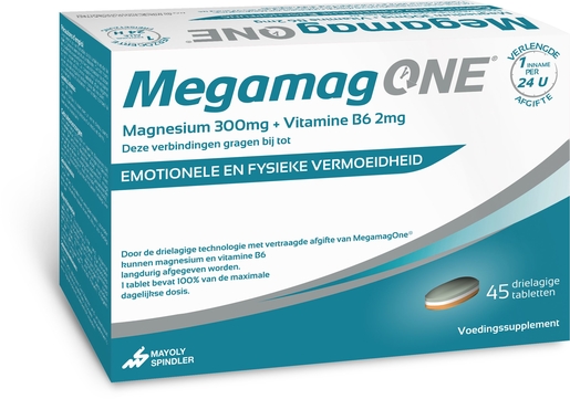 Megamag One 45 Tabletten | Stress - Ontspanning