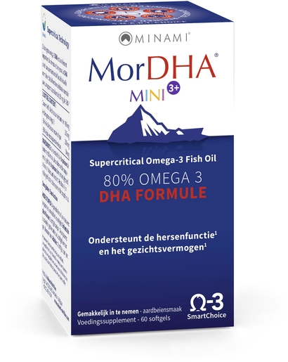 MorDHA Mini 60 Softgels | Geheugen - Concentratie
