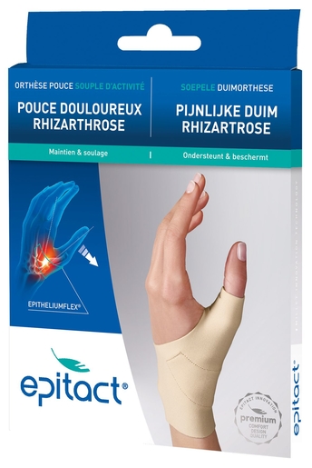 Epitact Soepele Proprioceptieve Orthese Duim Links S | Arm - Pols - Hand