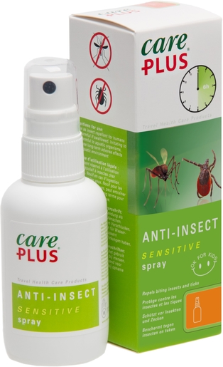 Care Plus For Kids Spray 60ml (zonder Deet) | Antimuggen - Insecten - Insectenwerend middel 