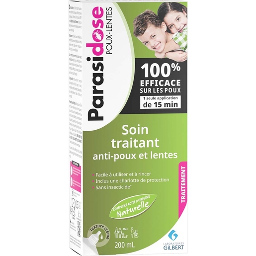 Parasidose Soin Traitant 200ml | Anti-poux - Traitement Poux