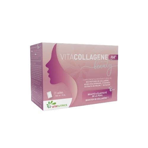 VitaCollagene HA Beauty 21 Zakjes | Liftend effect - Elasticiteit