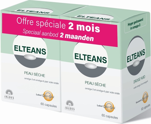 Elteans Cure 2 Maanden Duopack 2x60 Capsules (2de product aan - 30%) | Huid