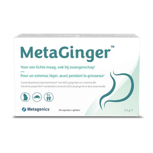 MetaGinger 30 Capsules | Vertering - Transit